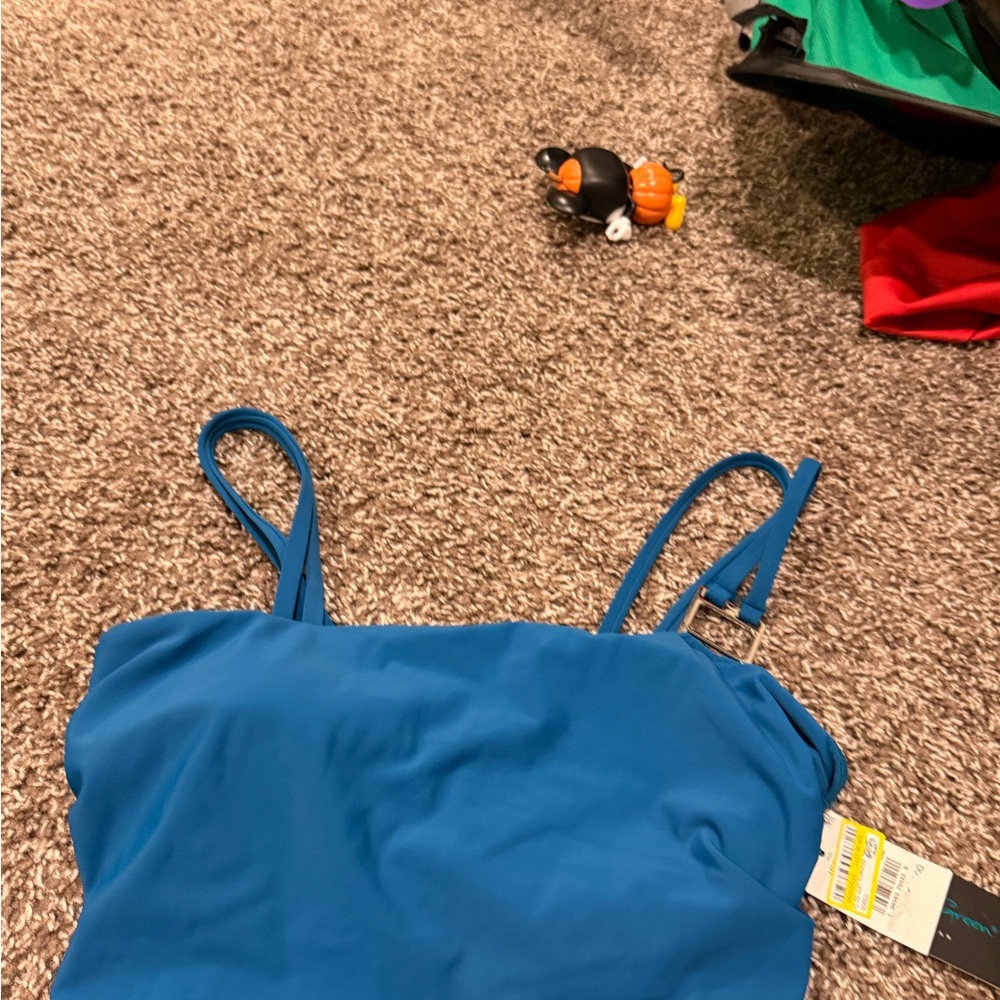 🍓Blue One-Piece Swimsuit - Picture 3 of 6